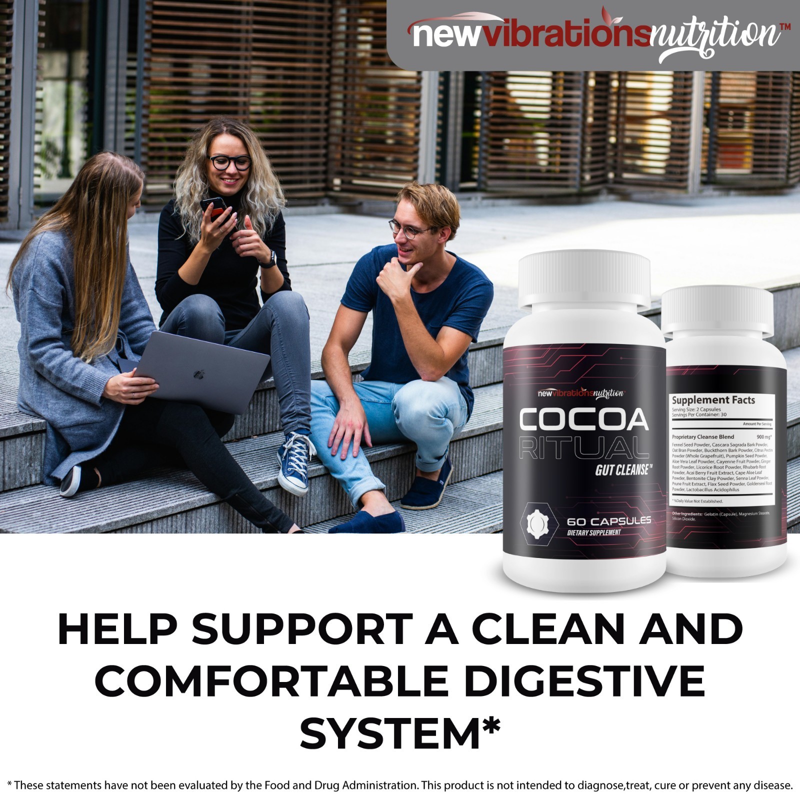 Cocoa Ritual Gut Cleanse – Our Best Bloat Reducing Gut Detox Cleanse – Gut Detox