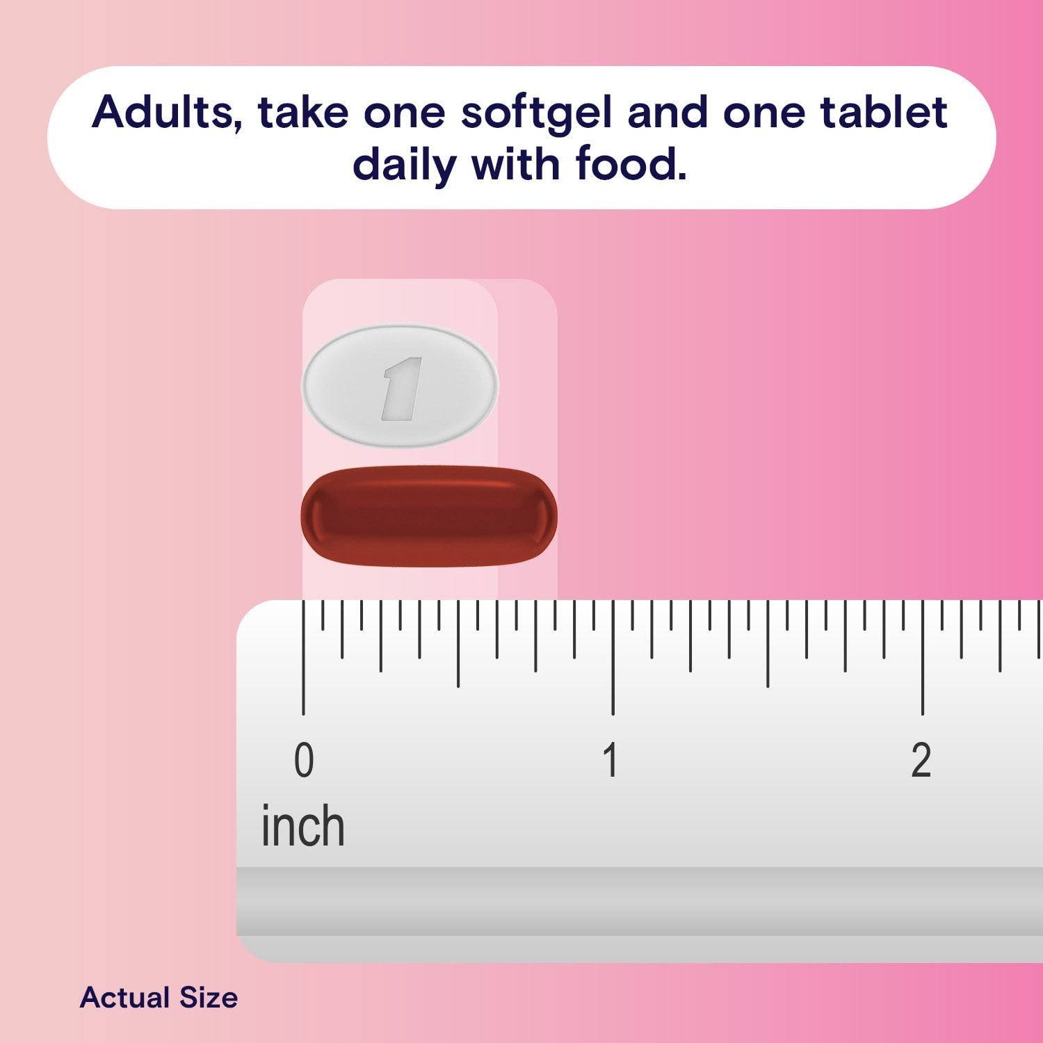 One A Day Women’s Prenatal Advanced Mulitvitamins Softgels & Prenatal Choline