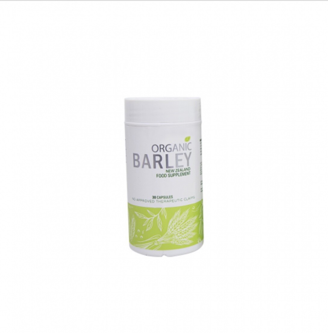 JC pure organic barley capsules from New Zealand