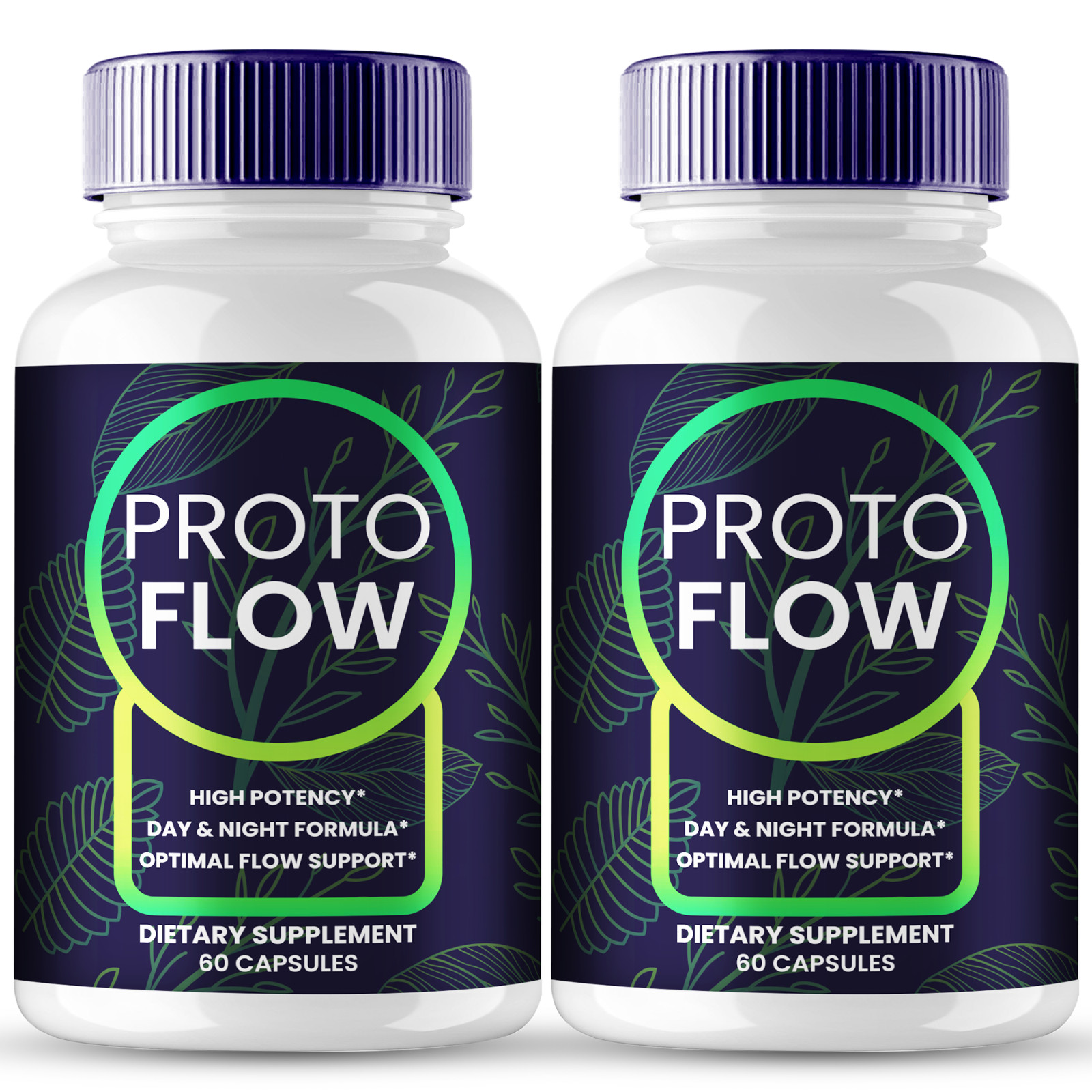 (2 Pack) Proto Flow Prostate Men Capsules, ProtoFlow Prostate Health Male Pills