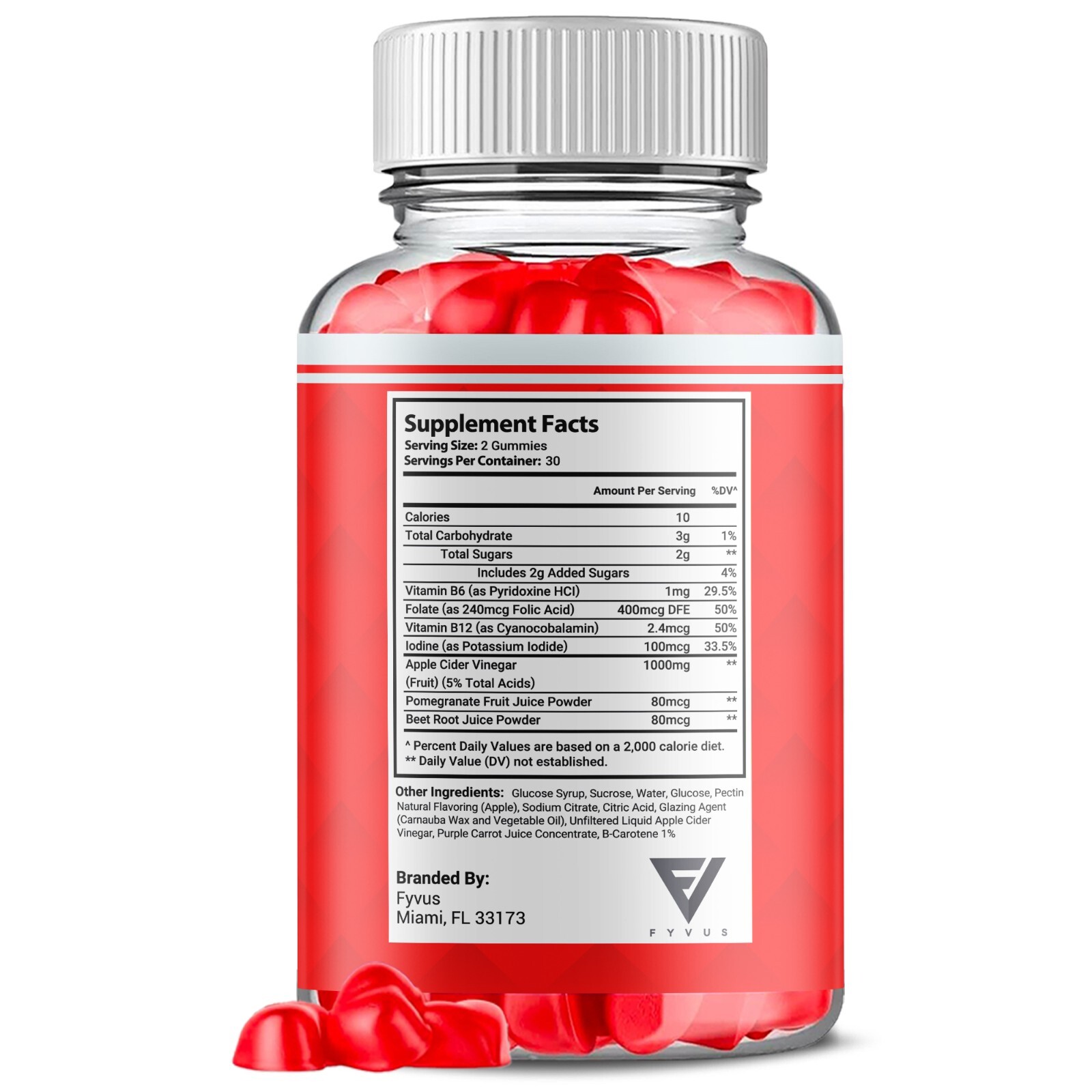 (2 Pack) Nitro Fuel X Gummies NitroFuel X Performance Supplement (120 Gummies)