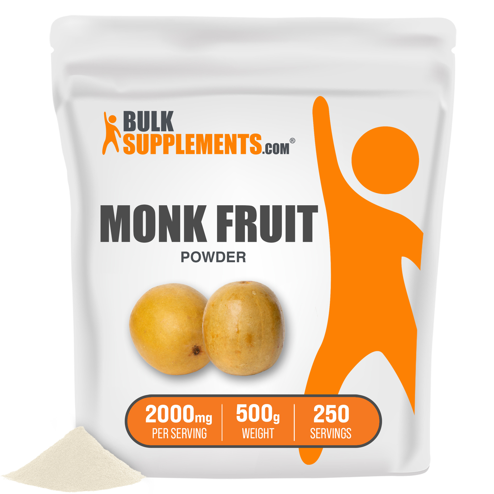 Bulksupplements Monk Fruit Powder – Pure & Gluten Free Antioxidant Source