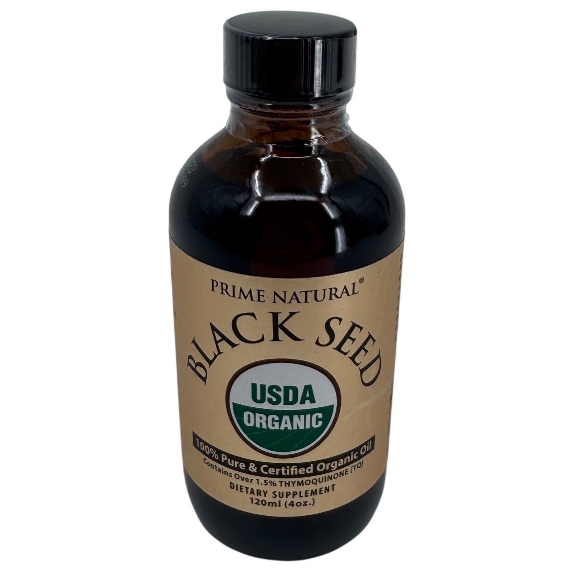 Prime Natural Organic Black Seed Oil 120ml 4oz Cold Pressed Virgin Unrefined TQ