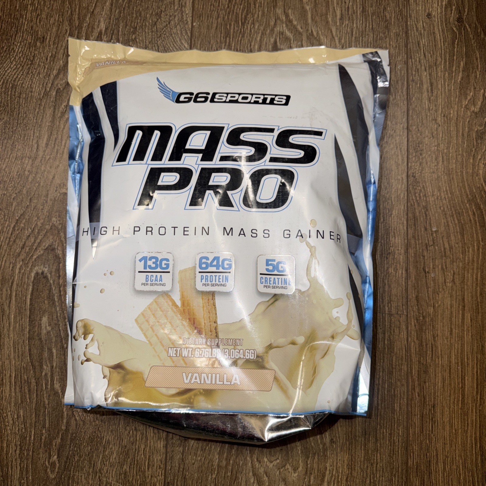 Mass Pro High Protein Mass Gainer- Vanilla (14 Servings)