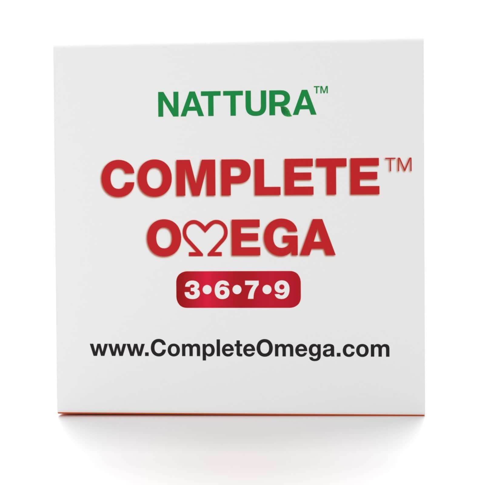 Nattura Complete Omega 3-6-7-9, Pure Sea Buckthorn Oil, 60 Count (Pack of 1)