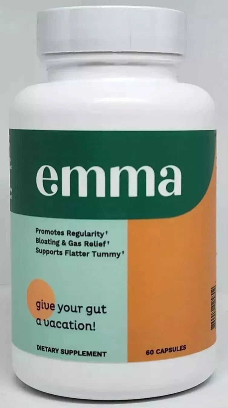 Emma Relief Supplement Konsciens Keto to Support Gut Bloating ,Exp 2026, 60 Caps