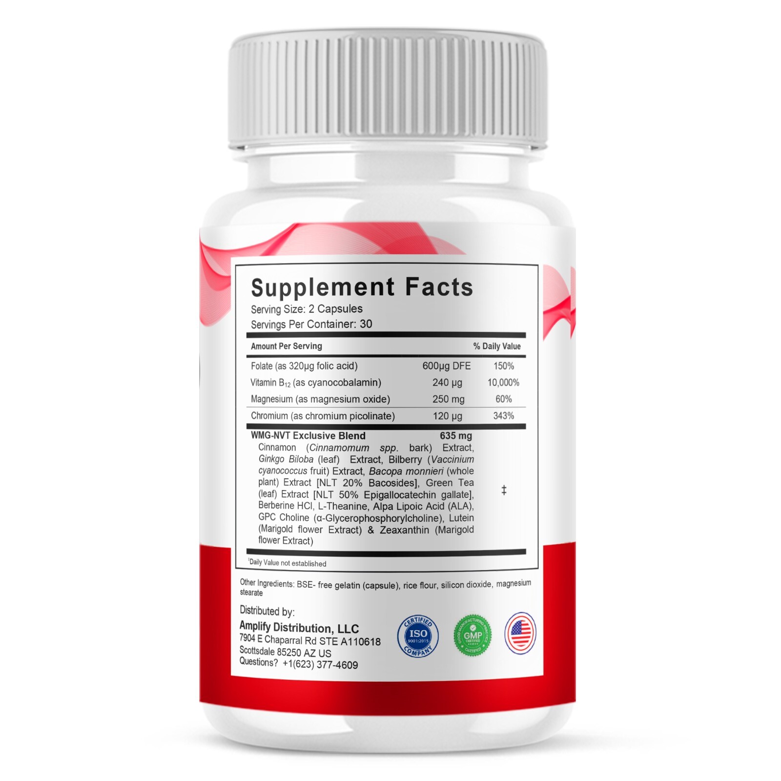 (5 Pack) Gluco Revive Blood Support Supplement GlucoRevive Pills (300 Capsules)
