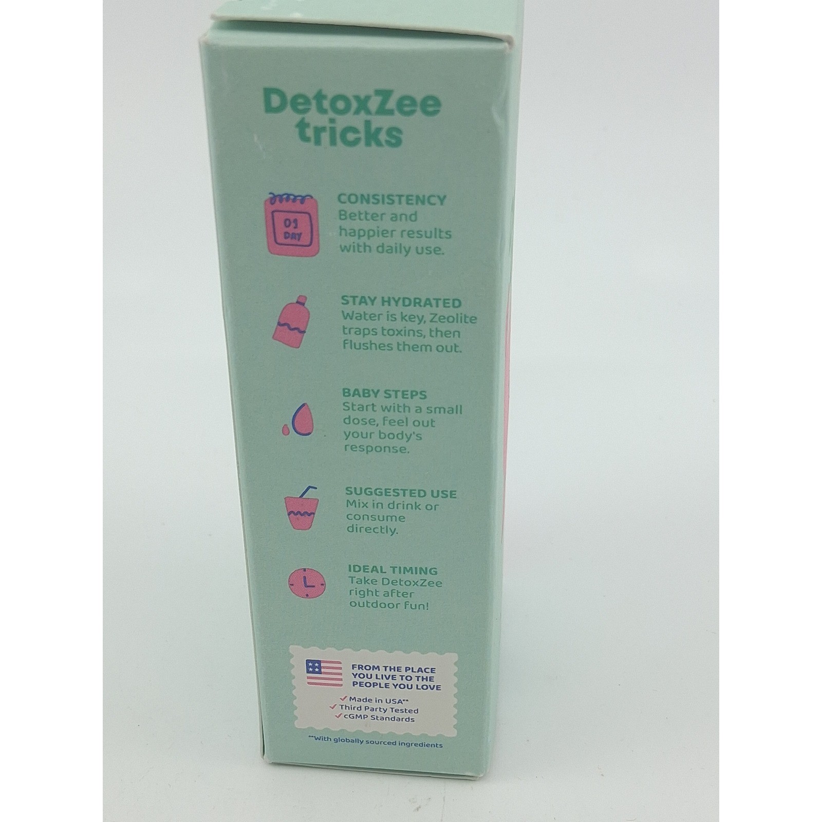 Joyspring Detox Zee Zeolite for Kids 30ml 1 fl oz 30 servings Sealed EXP 10/2026