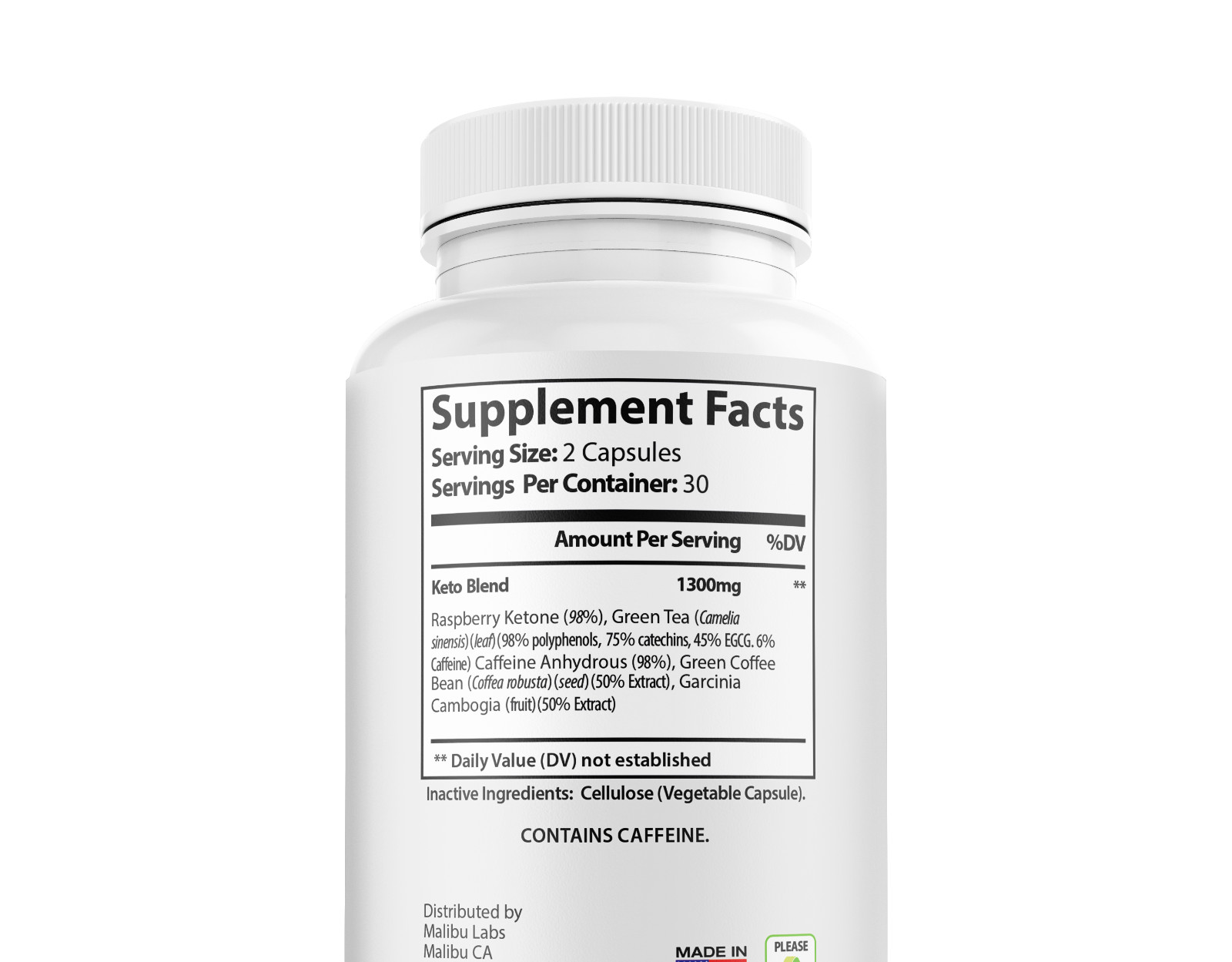 Ketosium XS, Advanced Formula, Made in The USA, (2 Bottle Pack), 60 Day Supply