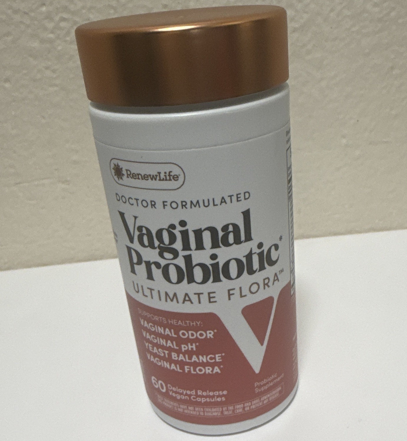 RenewLife Ultimate Flora Vaginal Probiotic 60 Vegan Delayed Release Caps