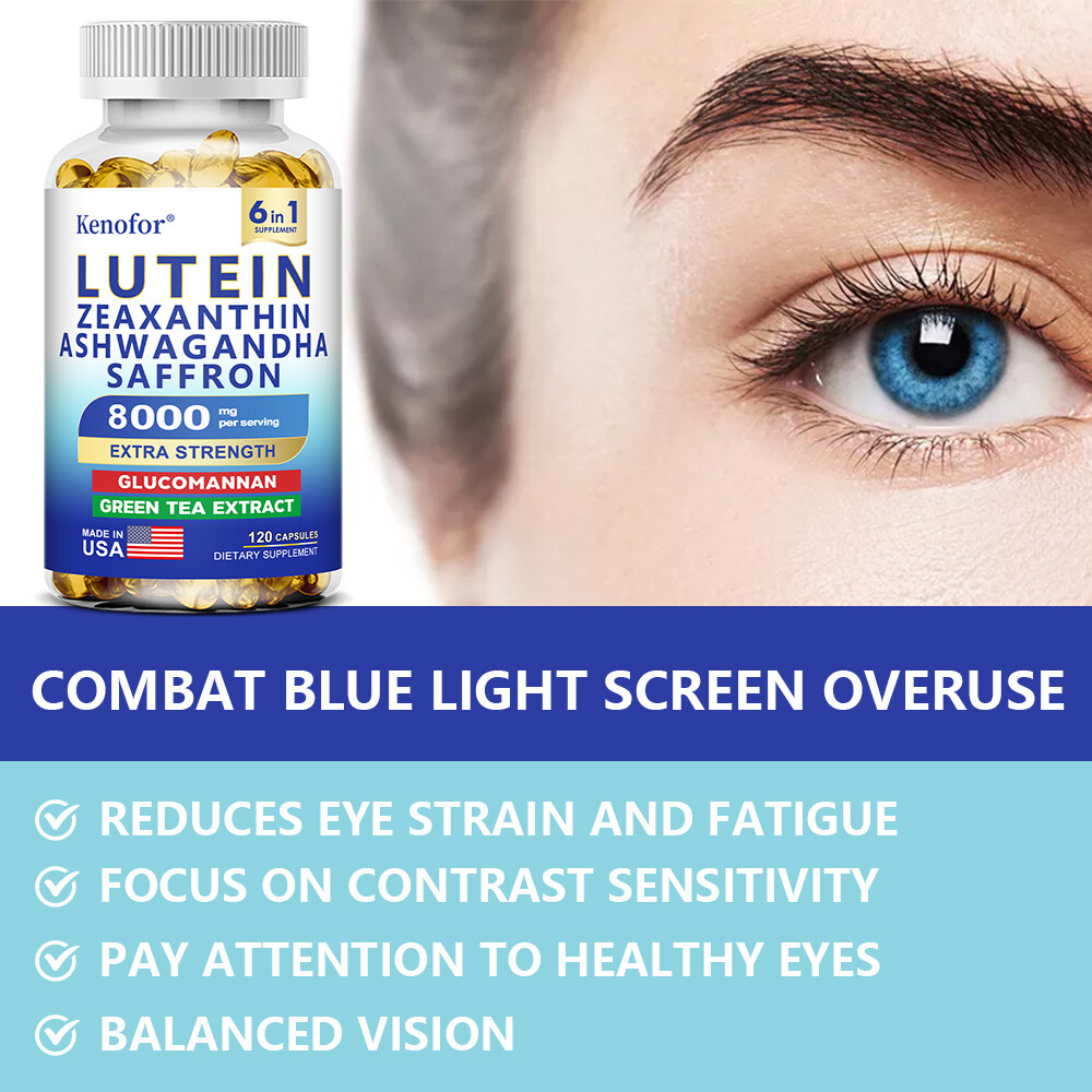 Lutein Zanxanthin Capsules,Anti Blue Light,Keep Eye Comfort,Protect Vison Health