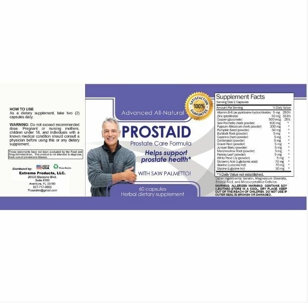 Apple Cider Vinegar 1500mg Weight Management & Saw Palmetto Prostate Supplement