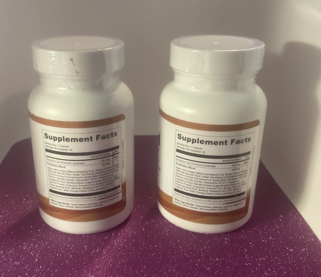Burn Peak Advanced Weight Loss Support Supplements 30 Capsules 2 Bottles