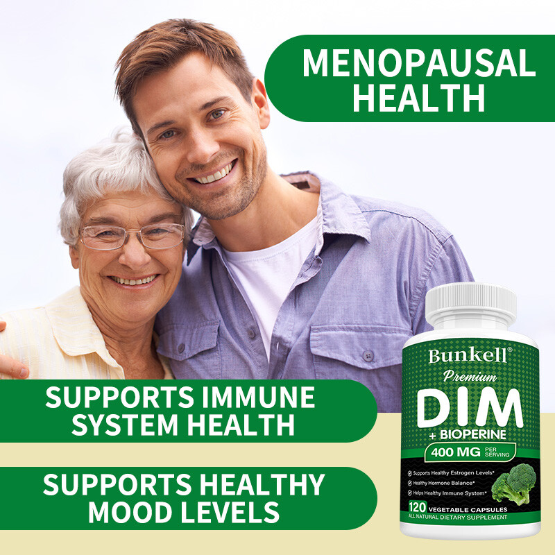 Diindolylmethane DIM 400mg Estrogen Blocker 30/60/120 Vegan Capsules