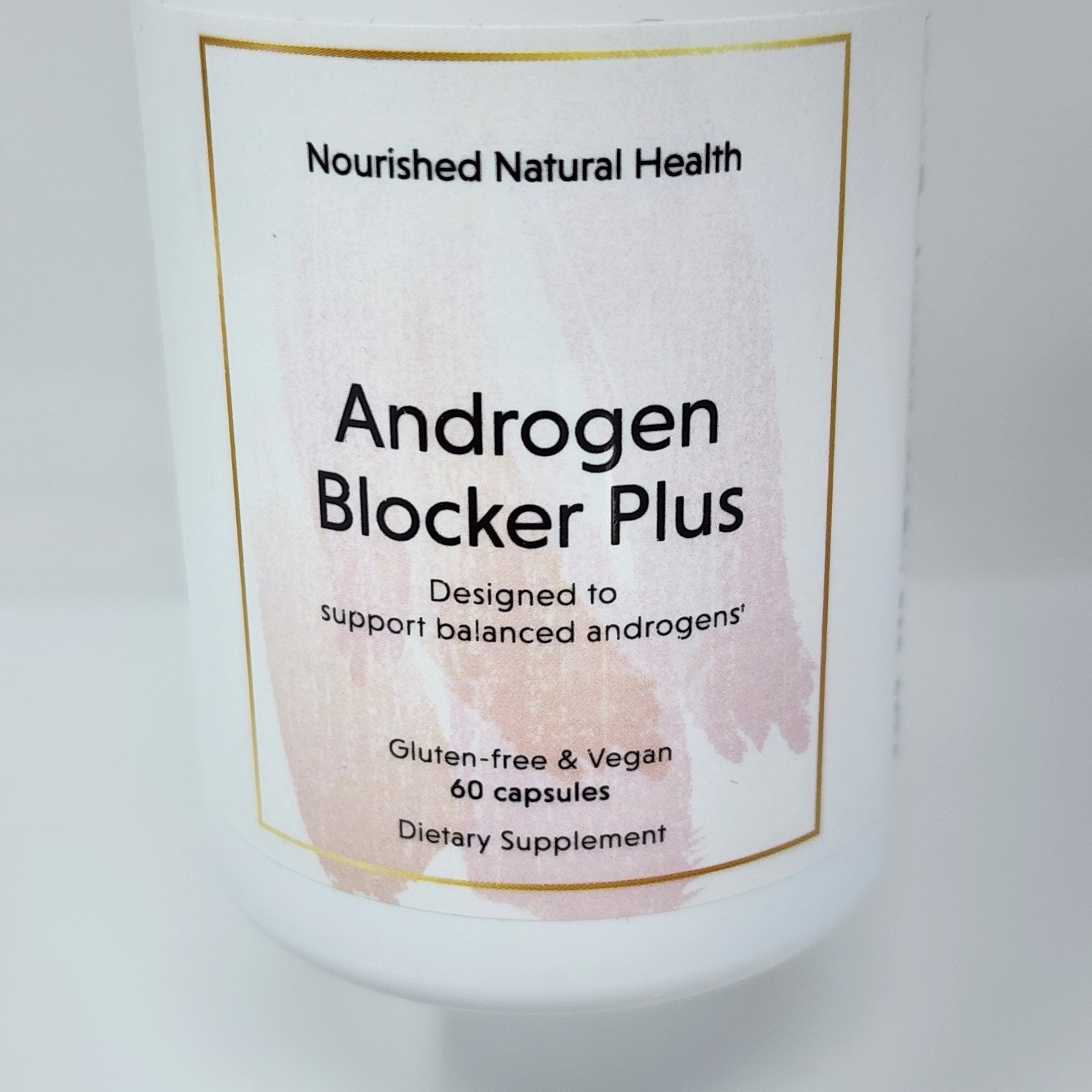 Nourished Natural Health Androgen Blocker Plus, 60 Capsules Exp 10/2026