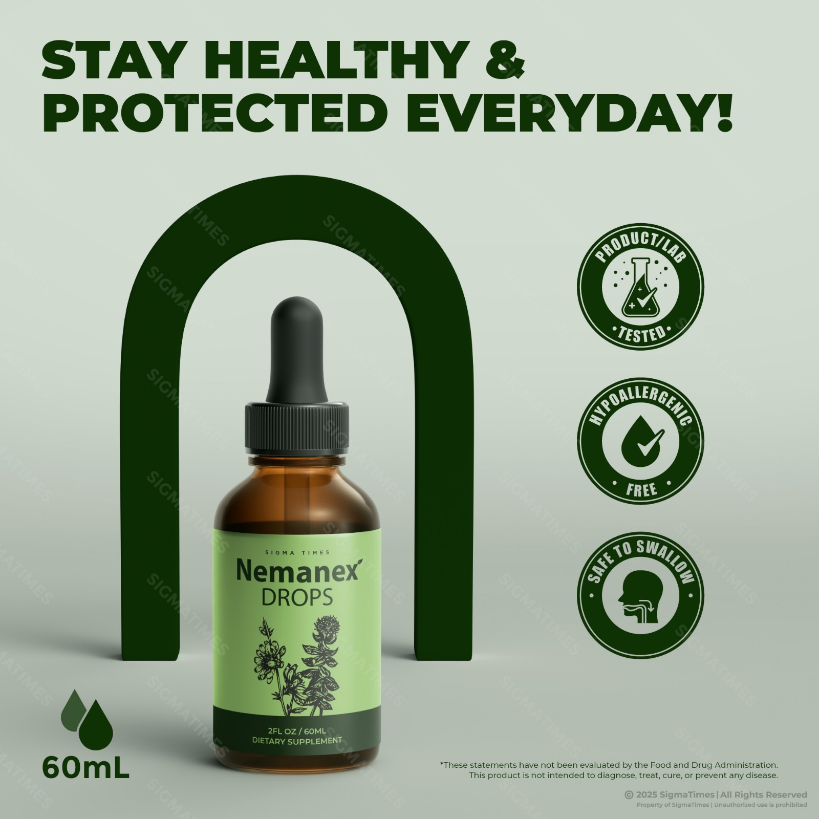 Nemanex Drops – Immune Support Liquid Supplement, Easy-to-Use Dropper (30 serv)