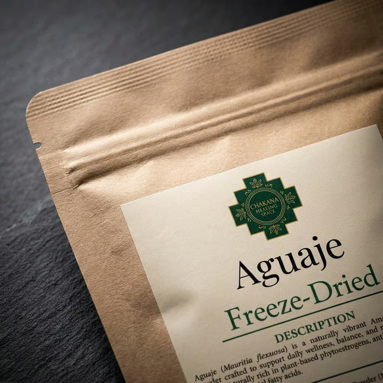 Aguaje Powder 100% Wild Harvested Freeze-Dried Peru Superfood Vegan