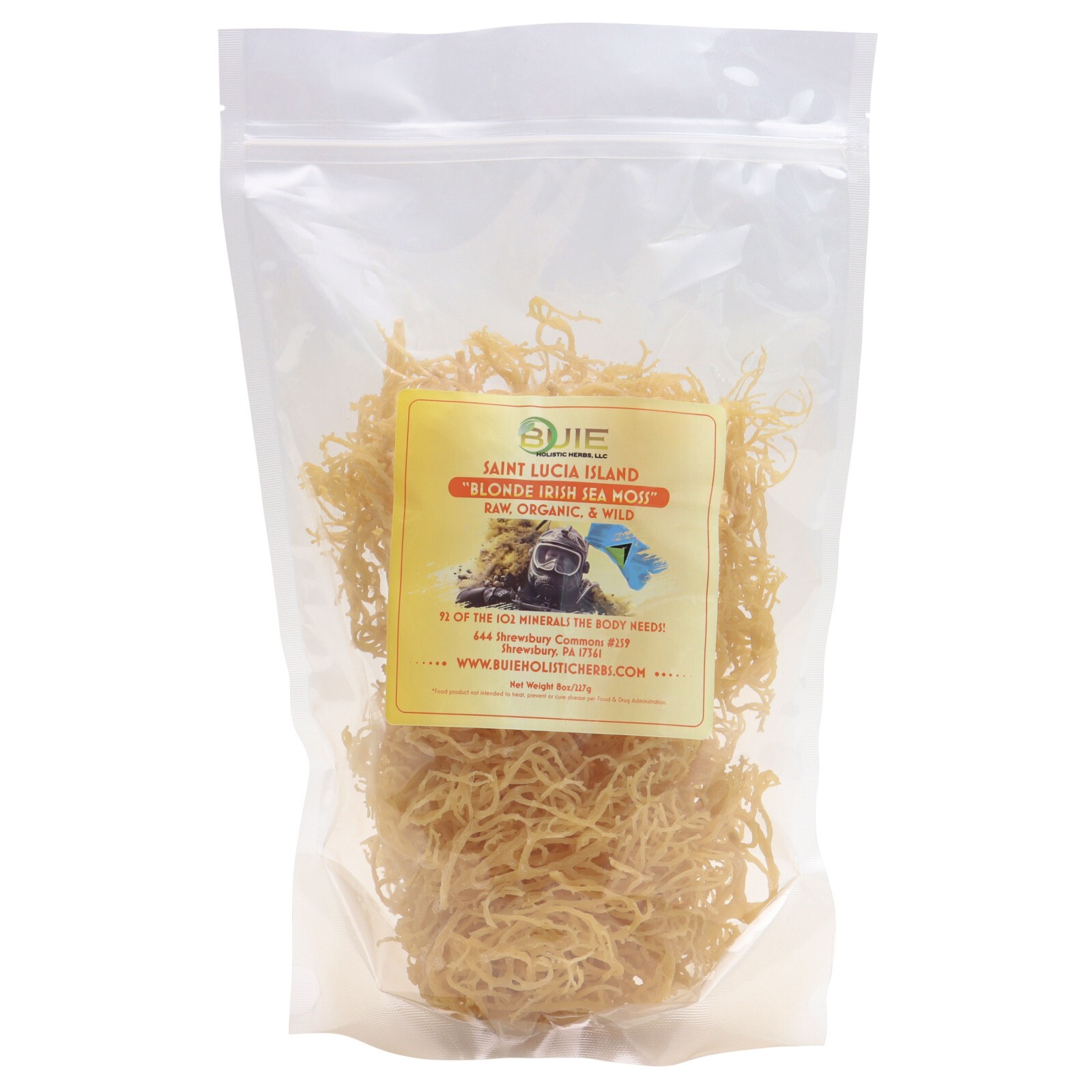 Sea Moss #Dr. Sebi Inspired St Lucia Wildcrafted #Vegan #Plant-Based #Alkaline