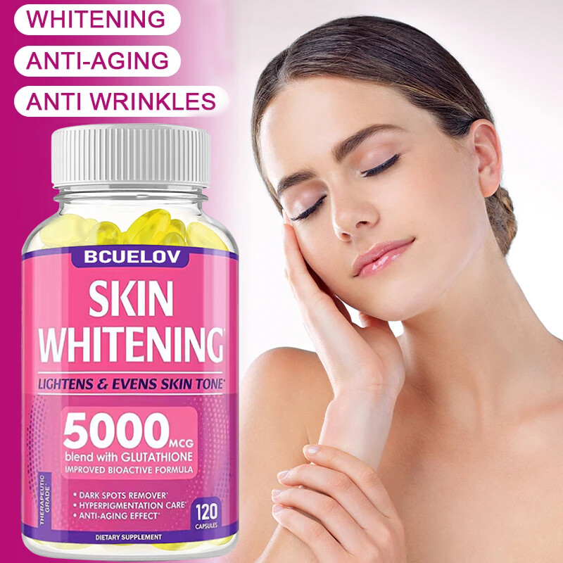 Glutathione Collagen Capsules – 5000 mg – Anti-Aging – Immune System Support