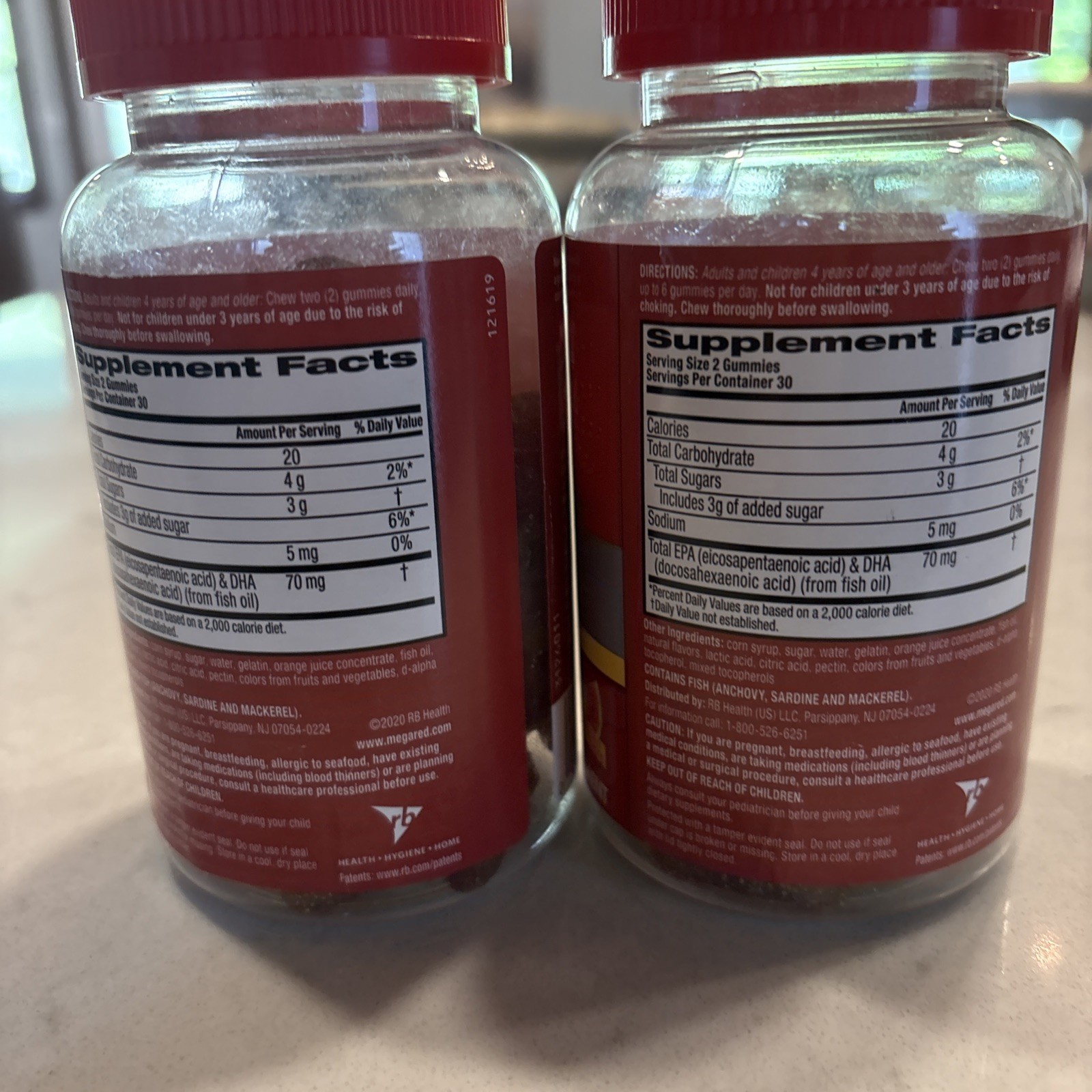 MegaRed Advanced 4 in 1 2x Concentrated Omega Nutritional Supplement 2 Count