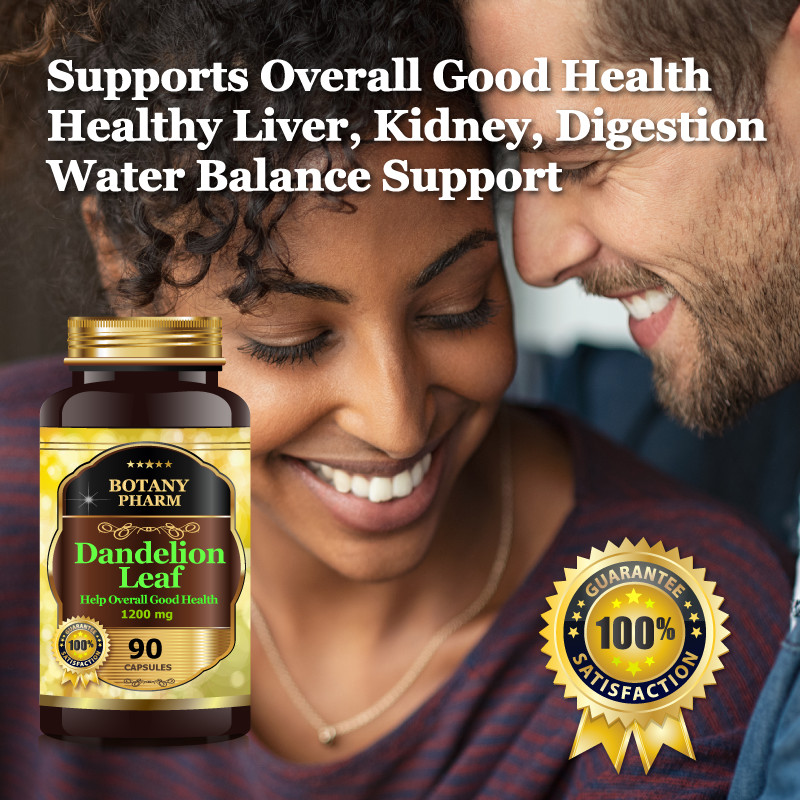 Dandelion Leaf, Cholesterol Antioxidant, Liver, Kidney Detoxification, 36,000mg