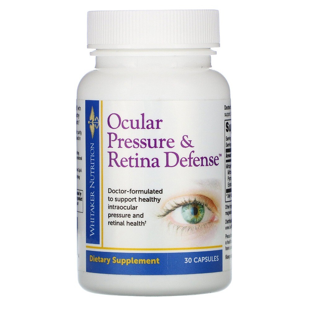 Dr. ‘s Ocular Pressure & Retina Defense Supplement to Support Healthy Intraocula