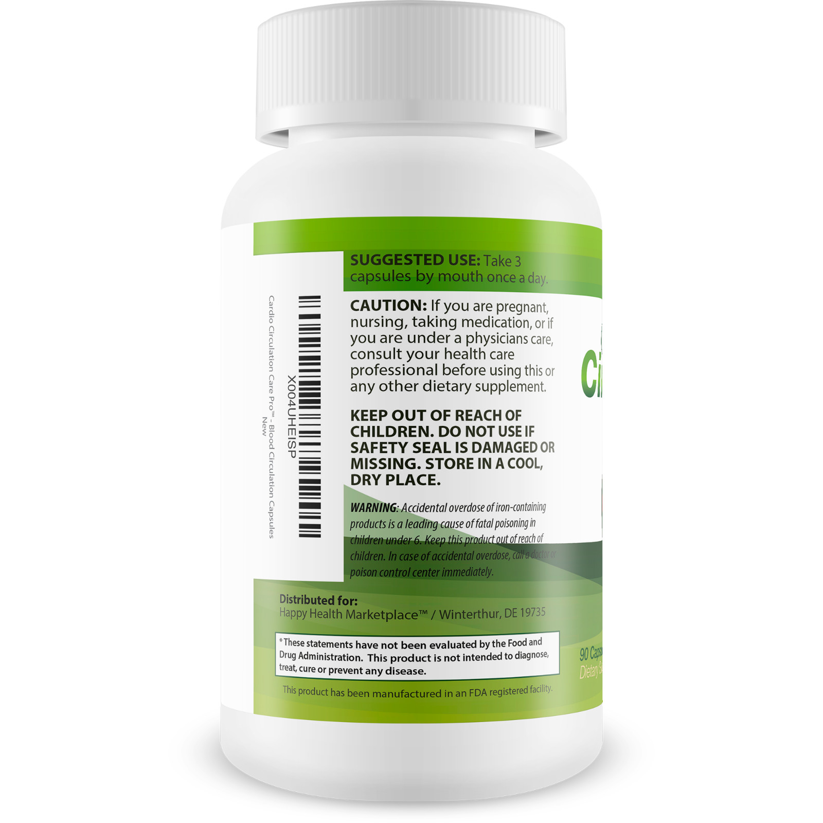 Cardio Circulation Care Pro – Our Best Circulation Support Supplement – Natural
