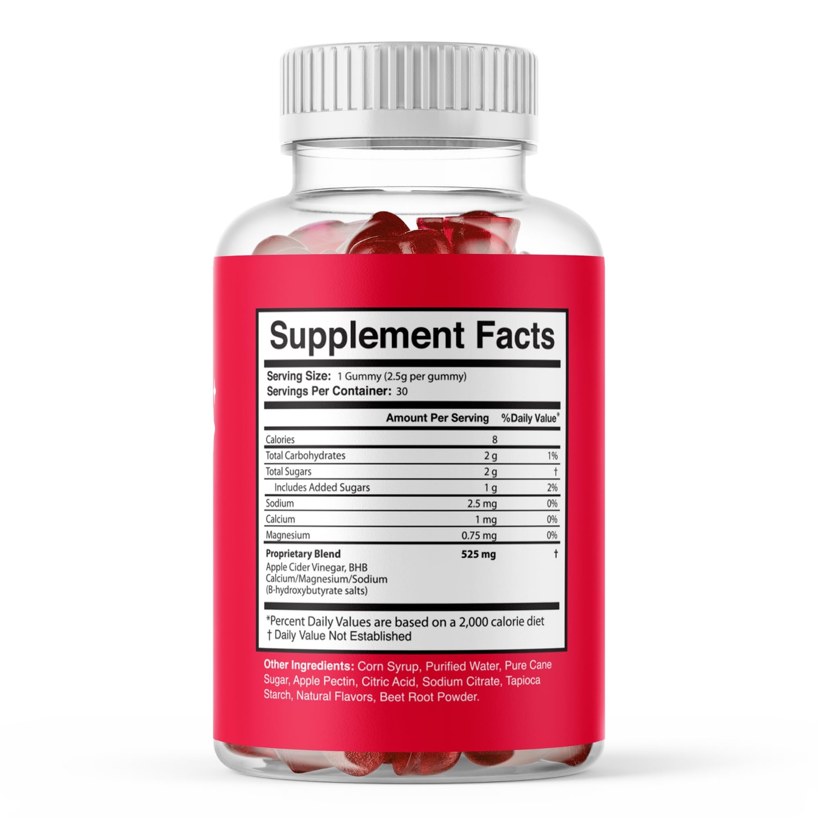 Valdivia SlimBites 150 Gummies 5 Pack Daily Wellness Supplement Made in USA