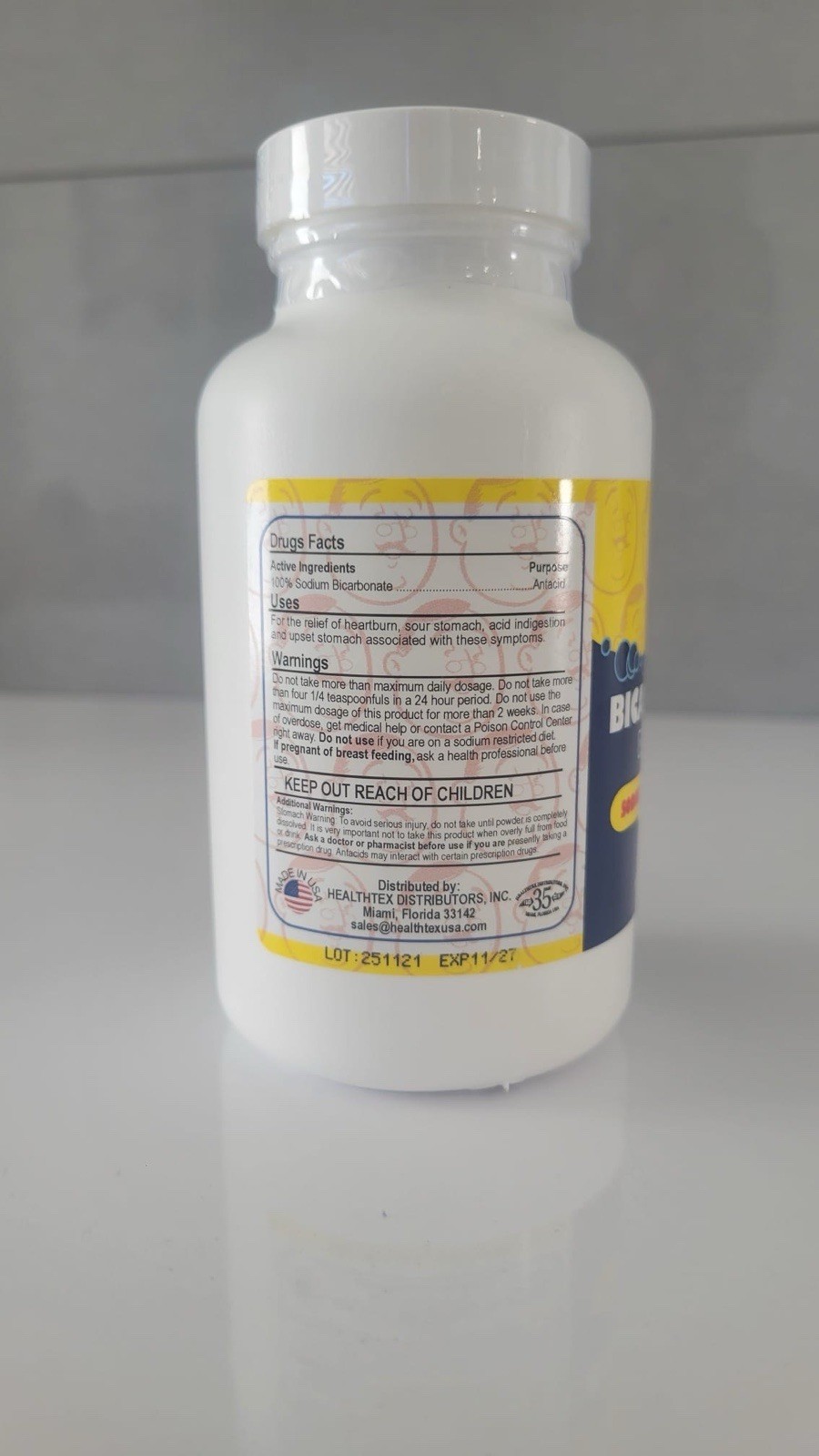 Dr. Sana Sodium Bicarbonate Powder Antacid 6 fl oz
