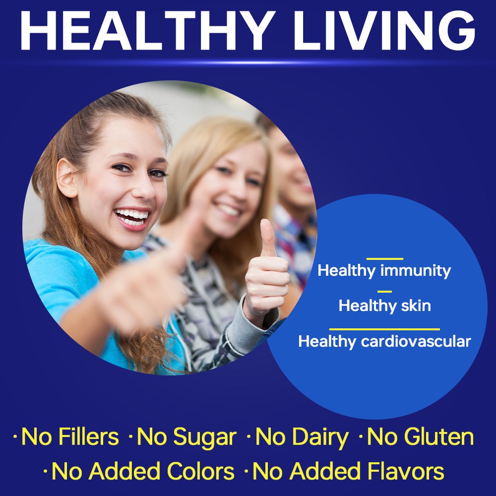 Resveratrol 3000mg Supplement for Heart,Skin & Healthy Aging, 30/60/120 Capsules