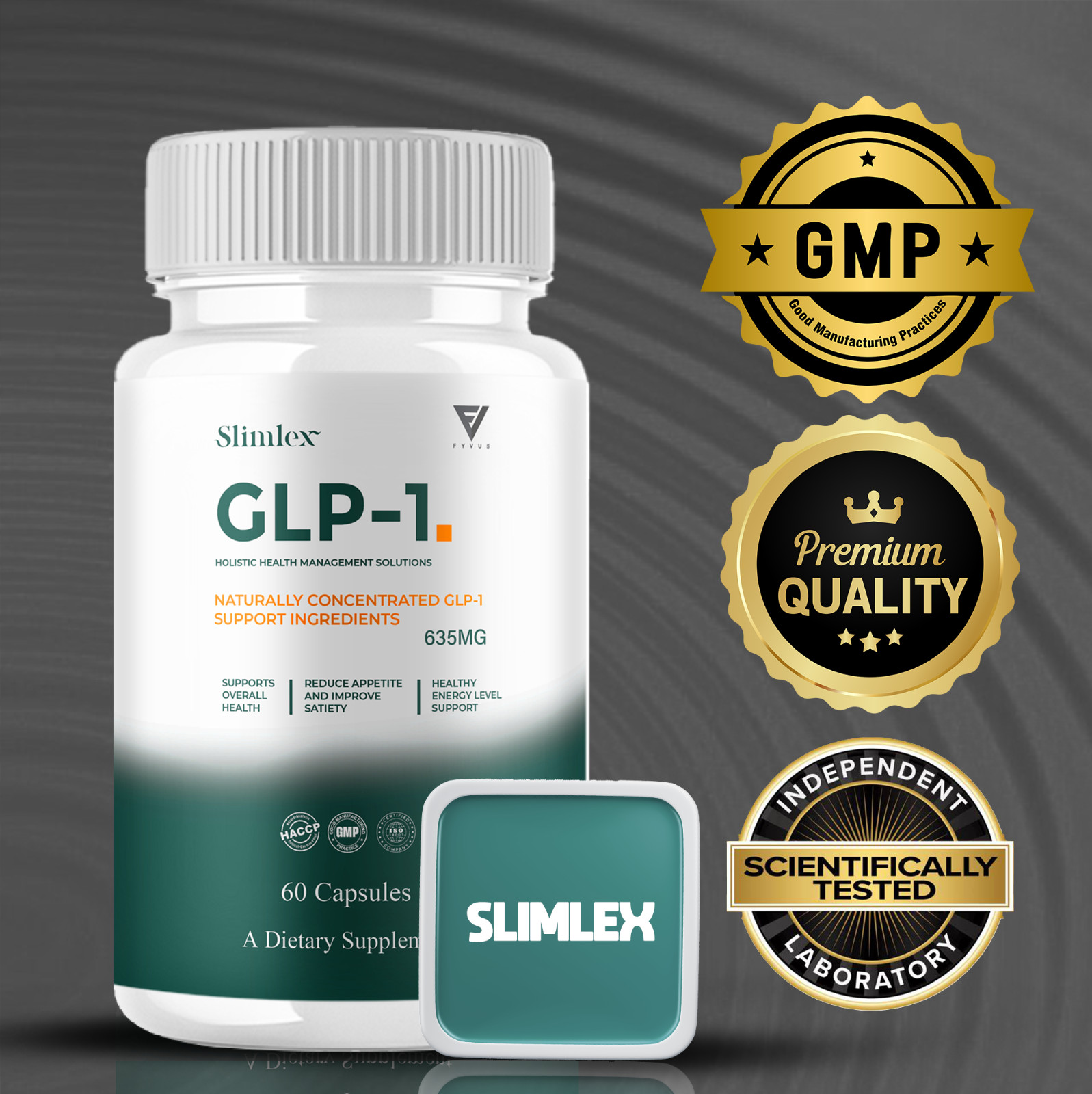 (3 Pack) Slimlex Capsules Slimlx Maximum Strength Wellness Pills (180 Capsules)