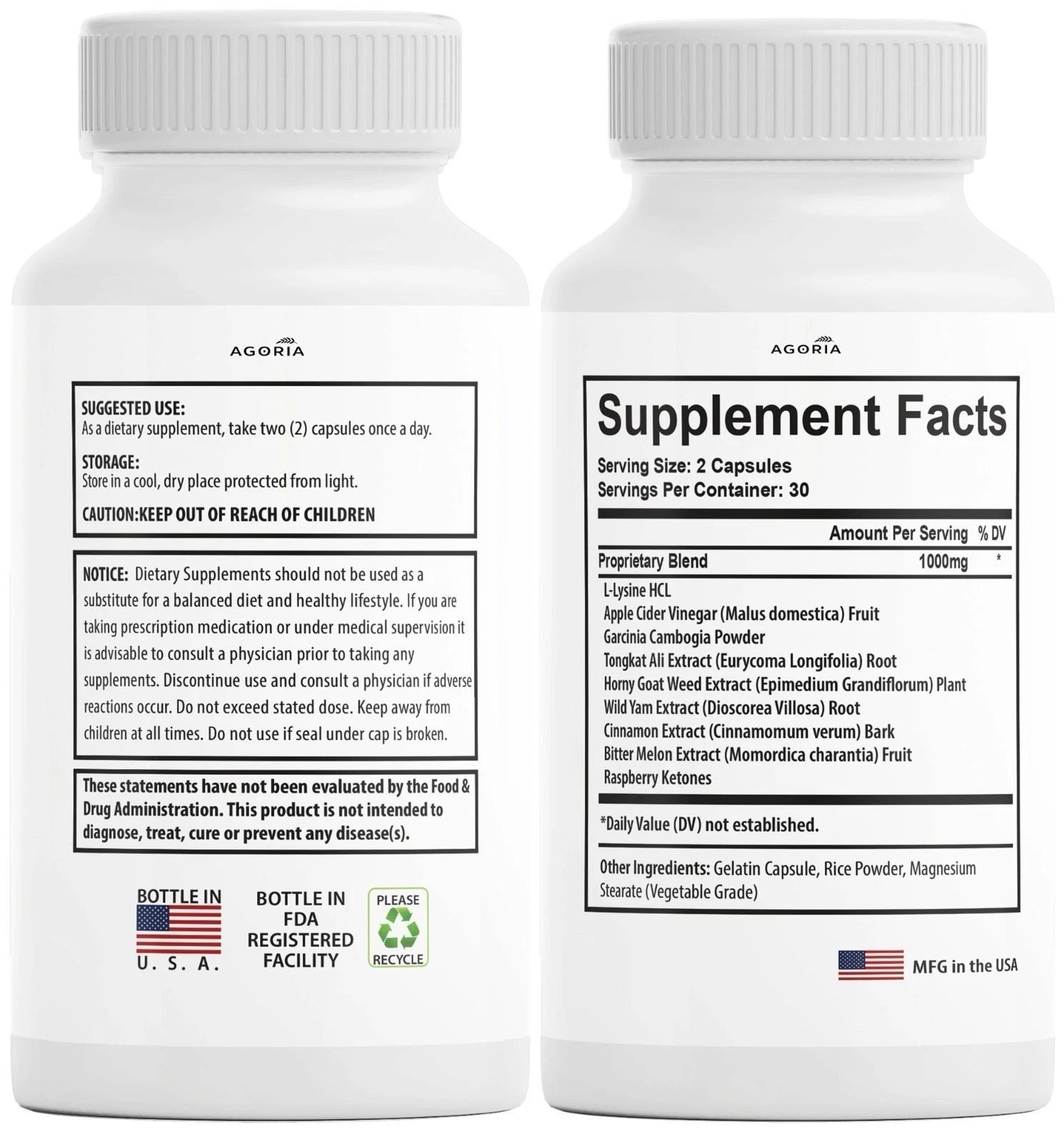 Protoflow High Potency Day & Night Formula Supplement Pills (180 Capsule) 3-Pack