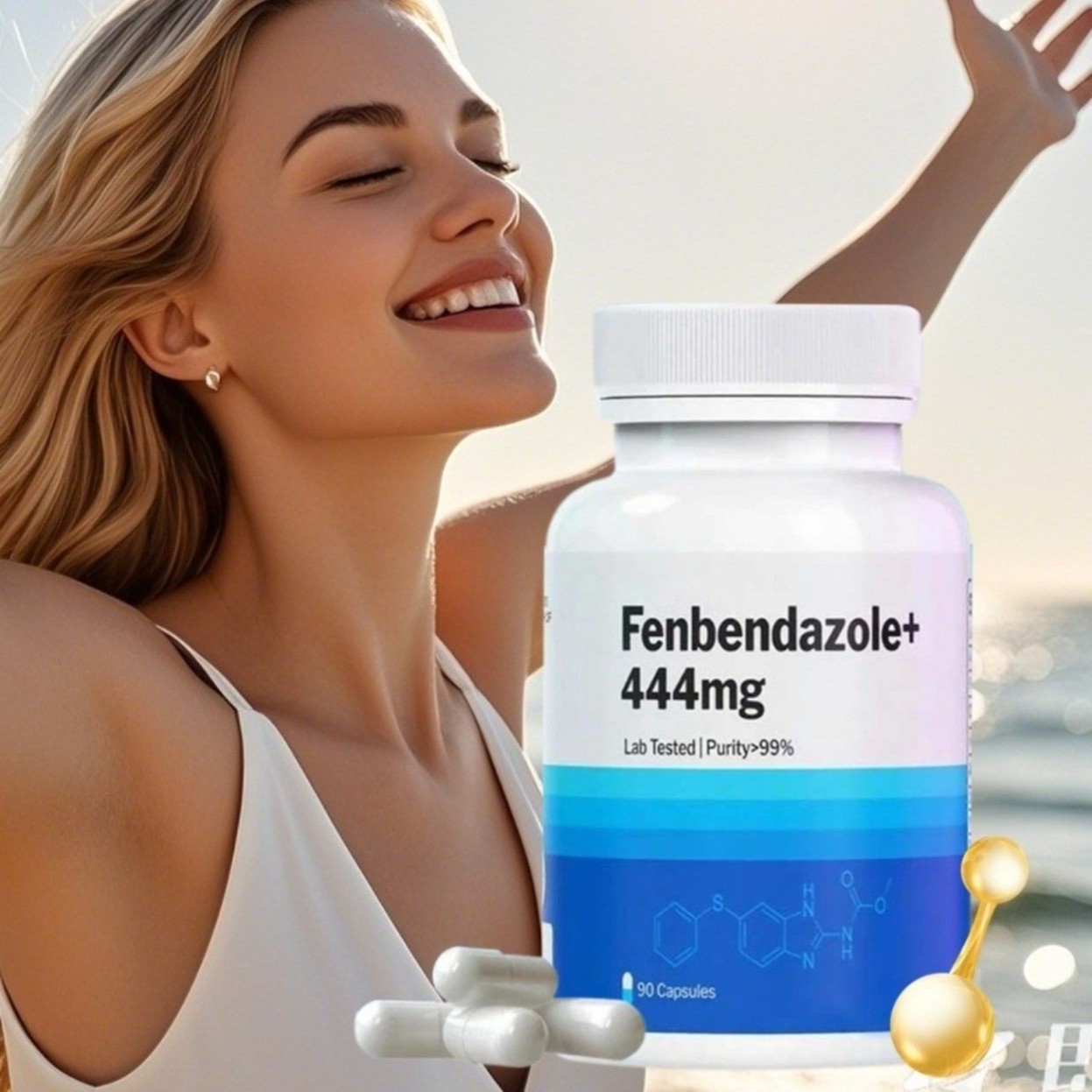Premium Natural Daily Nutritional Support Non‑GMO Gluten Free 90 Softgels