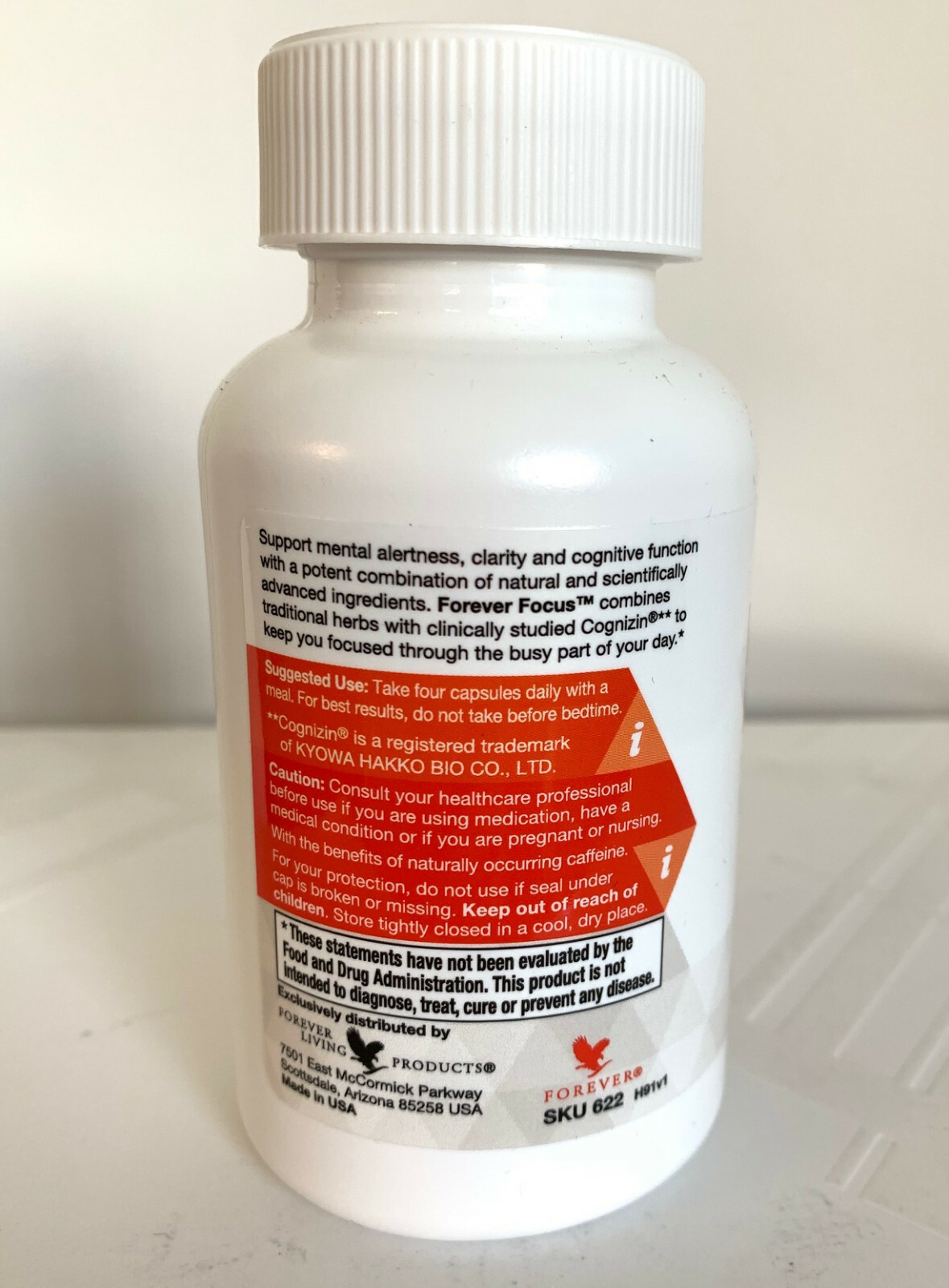 NEW! Forever Focus (120 caps) to promote mental clarity, focus, concentration