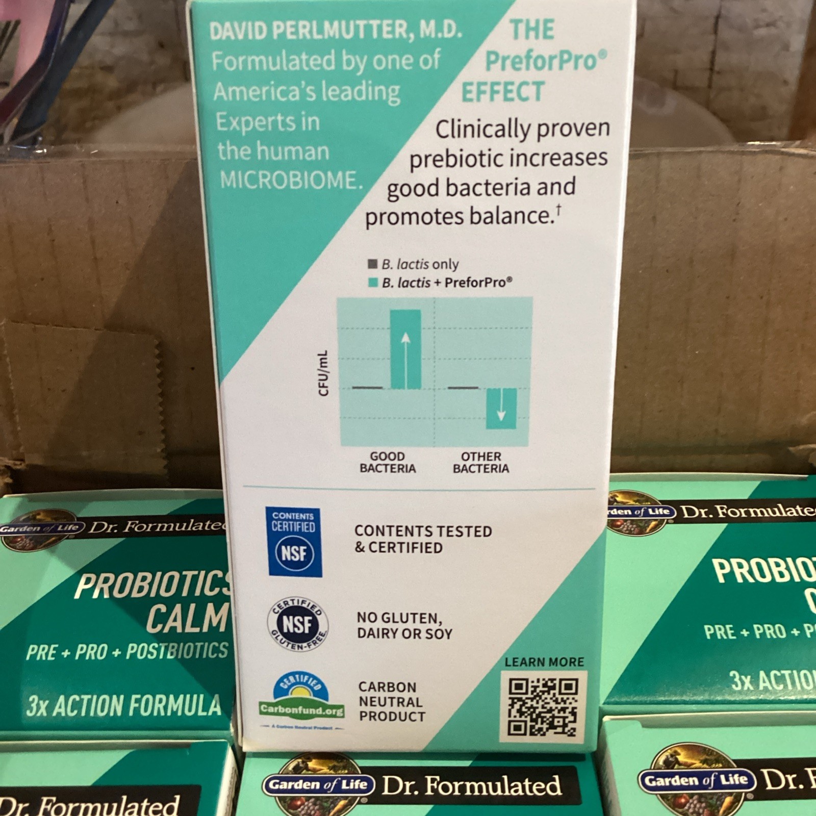 Garden of Life Probiotics Calm 50 Billion, 30 Vegetarian Capsules -EXP: 05/2026+