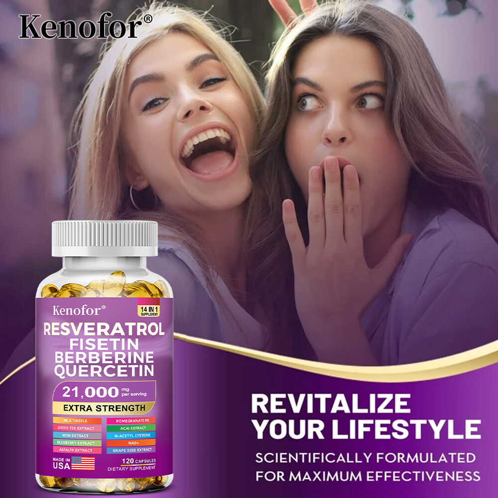 Resveratrol capsules – Anti-aging – Immune cells – Healthy and active state