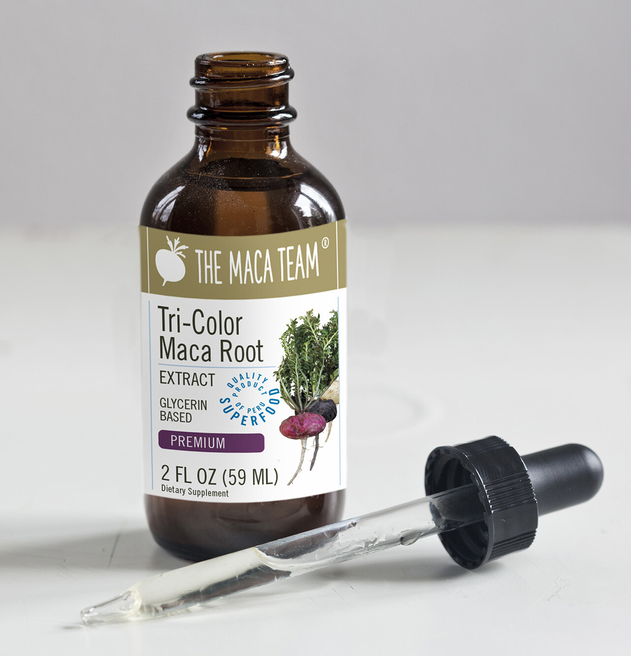 Premium Maca Liquid Extract – Alcohol Free – Made Premium Maca Grown in Peru