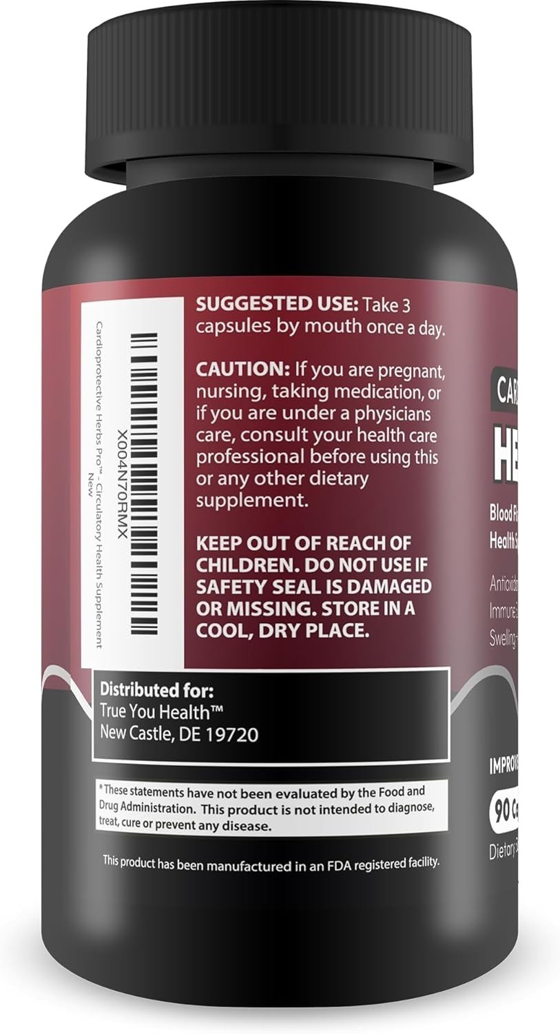 Cardio Protective Herbs Pro – Our Best Blood Flow Circulation Support Supplement