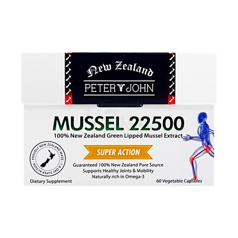 Green Lipped Mussel 22500 – 60 Capsules – 3 Pack