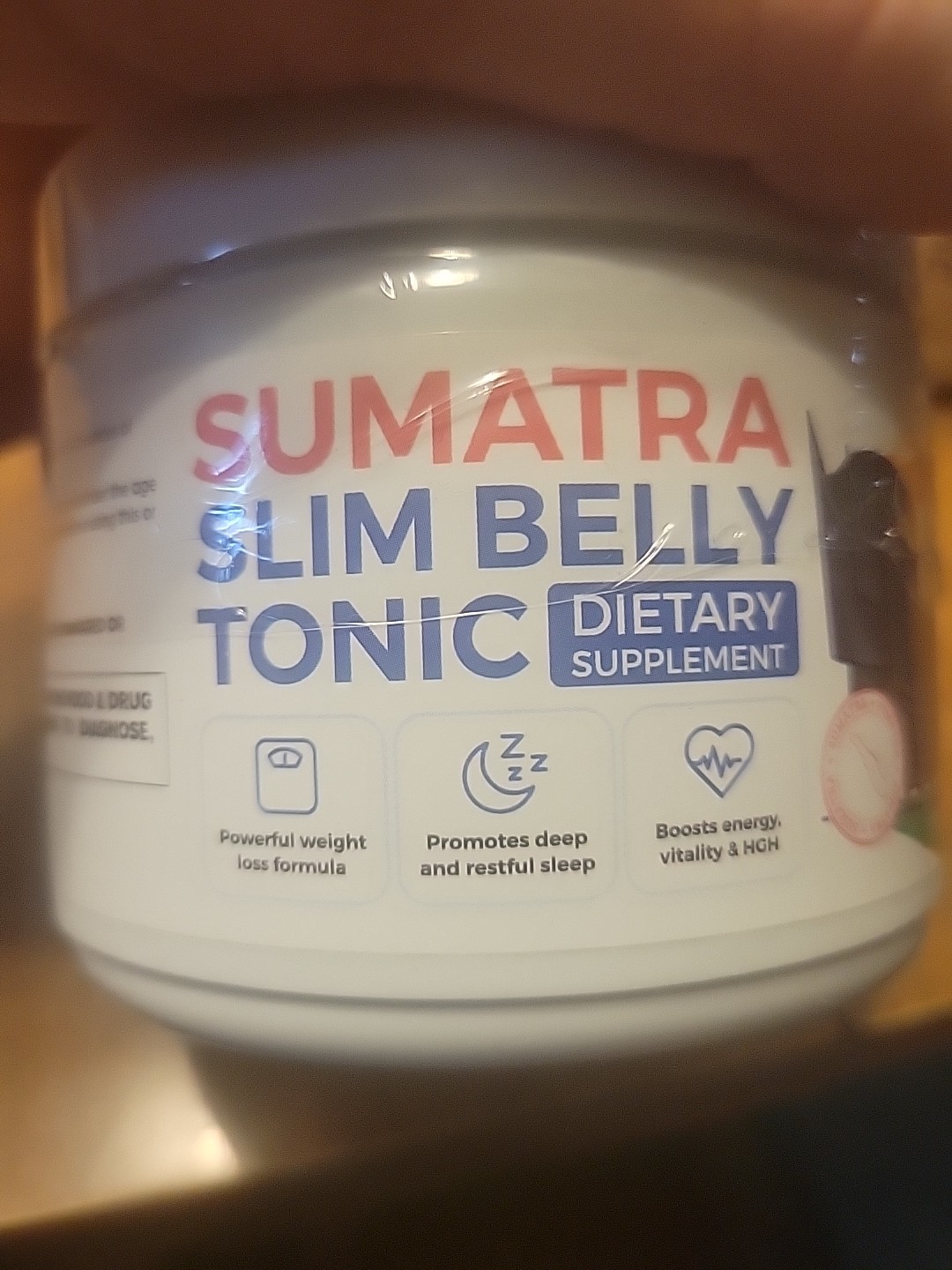 Sumatra Slim Belly Tonic Powder Weight Loss Energy Support 2.95oz Exp 02/2026