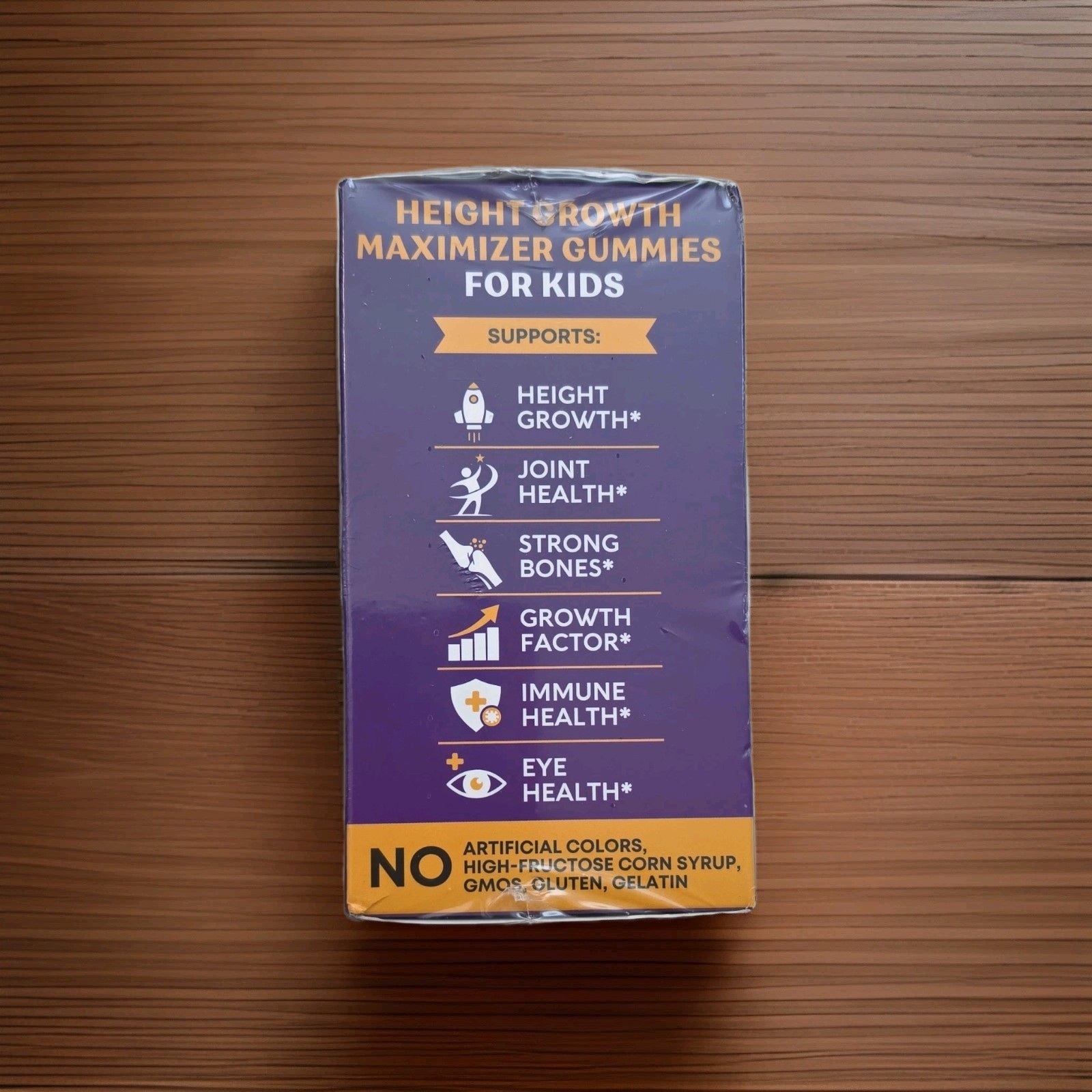 Height Growth Gummies Maximizer Vegan Joint Bone Immune 60 ct