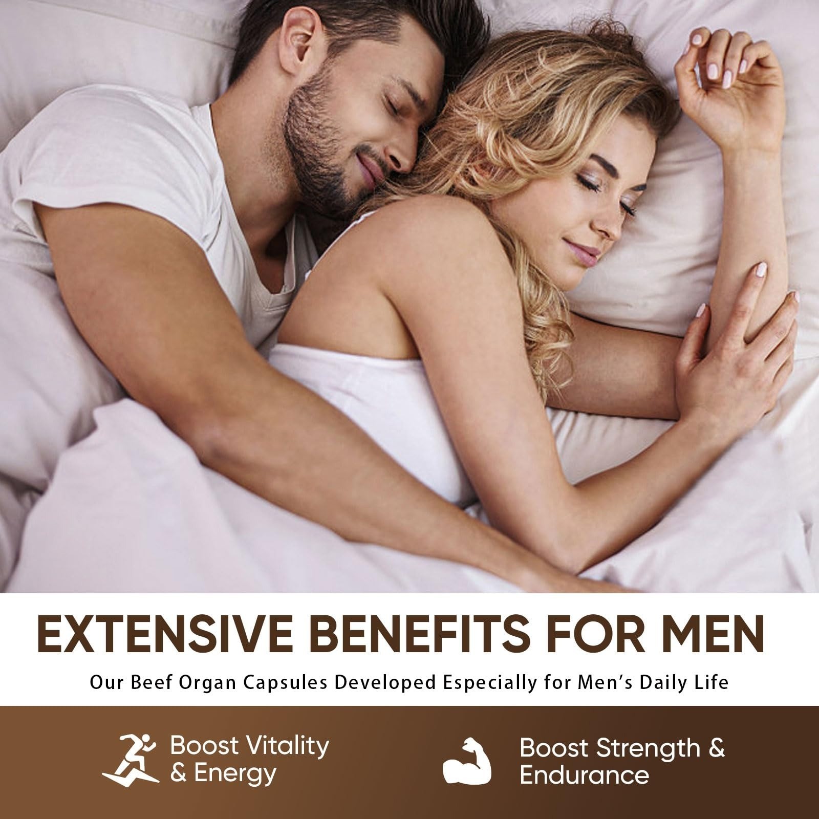KXVUDE Beef Organ Complex Capsules – Grass Fed Liver & Heart Support