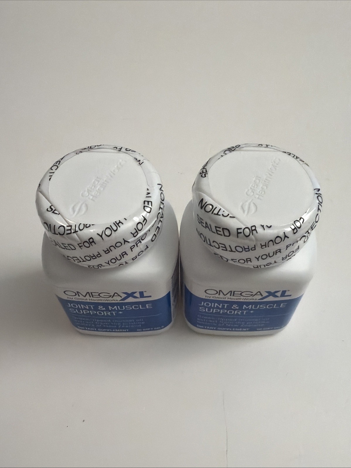 OmegaXL Joint & Muscle Support Dietary Supplement 60 Softgels 300mg Gluten Free