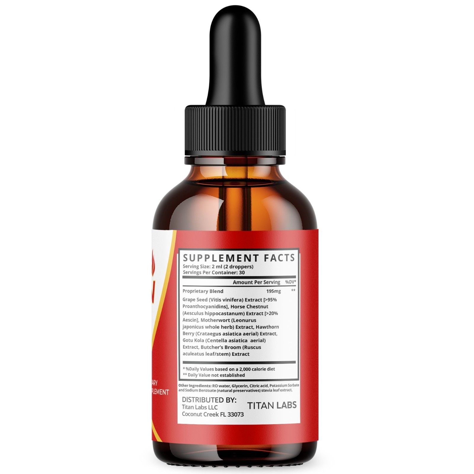 (1 Pack) Sugar Burn Blood Support Drops SugarBurn Vitamin Supplement 30 Servings