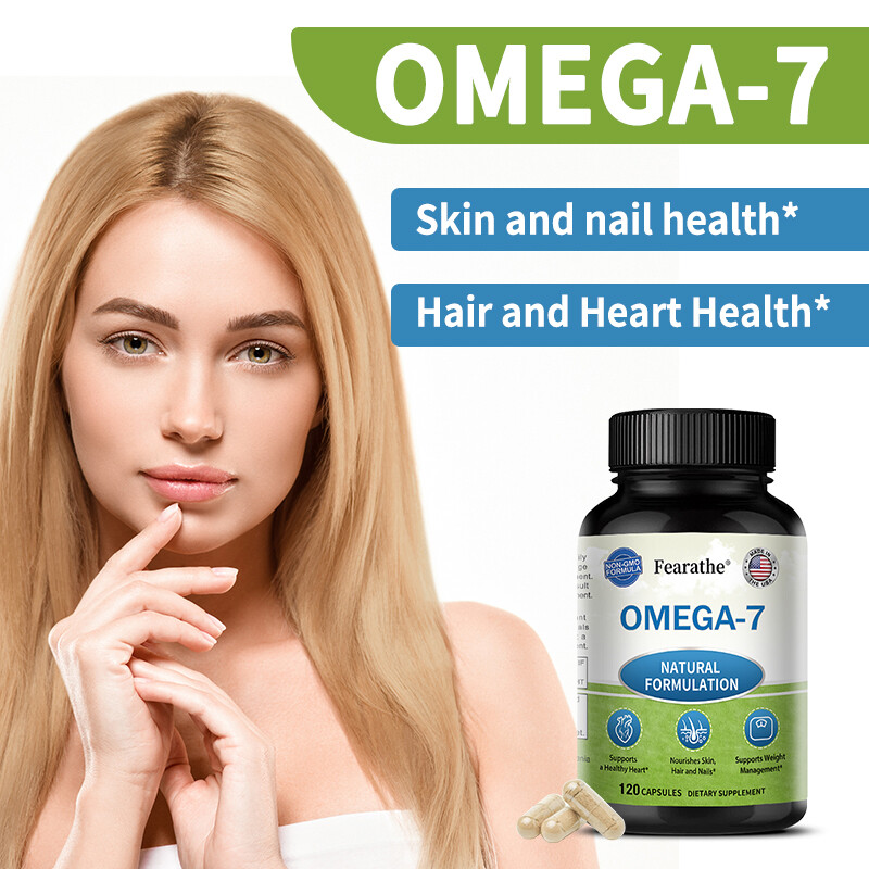 Omega-7 Sea Buckthorn Oil Capsules 900mg | 30 to 120 Capsules