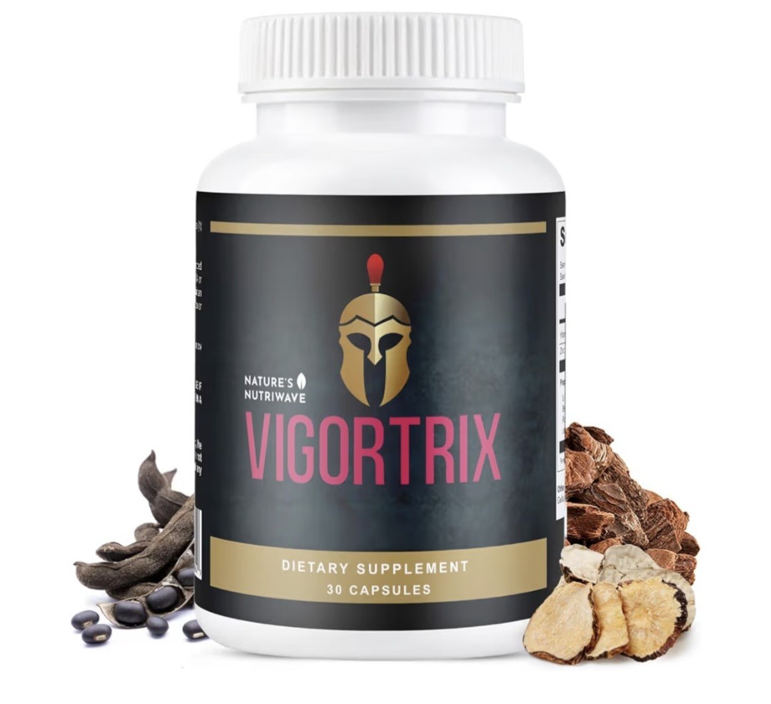 Vigortrix Pills, Natural Energy & Stamina Support for Men – 30 Capsules