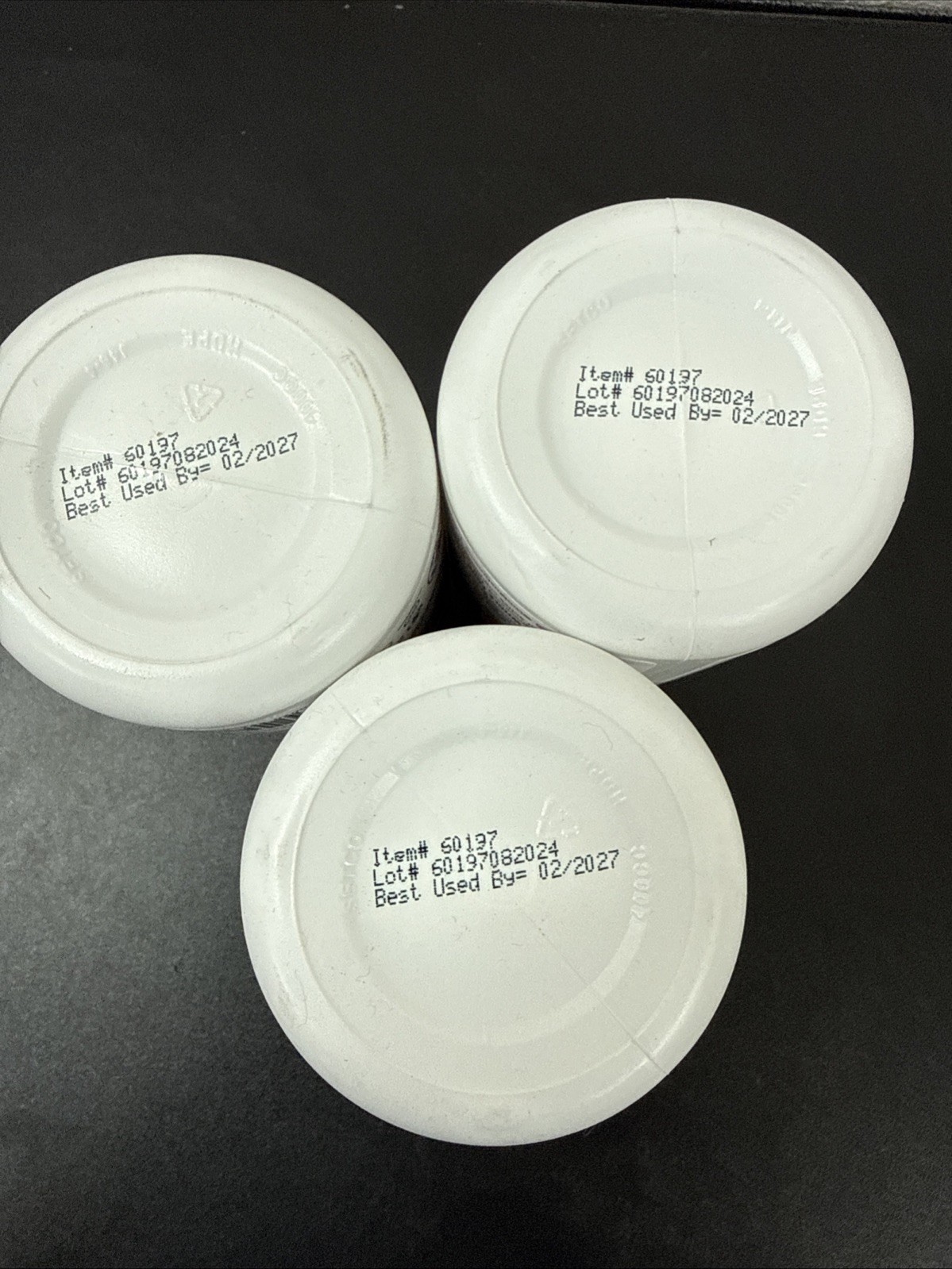 Lot of 3 Om Mushrooms Cordyceps Capsules, 2000mg per Serving, 195ct EXPIRE 02/27