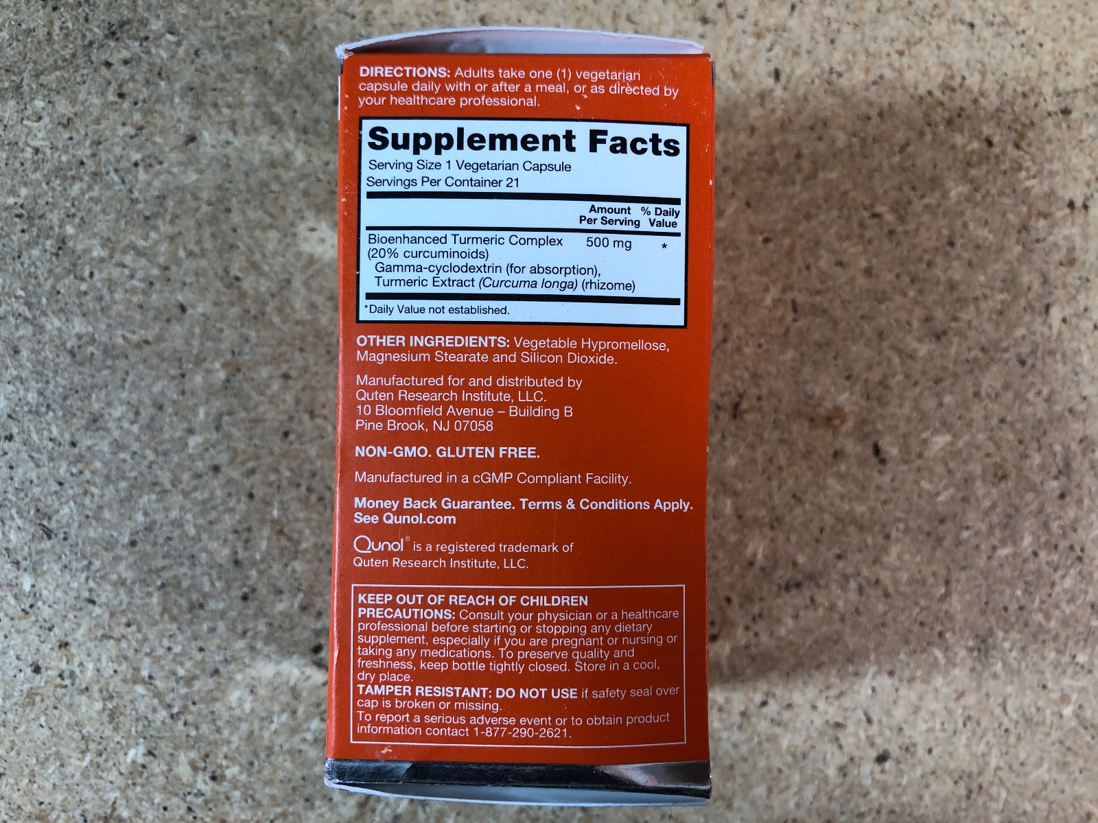 4PK Qunol Turmeric Curcumin Complex 500 Mg – 21 Capsules 84 Total Exp 08/26+