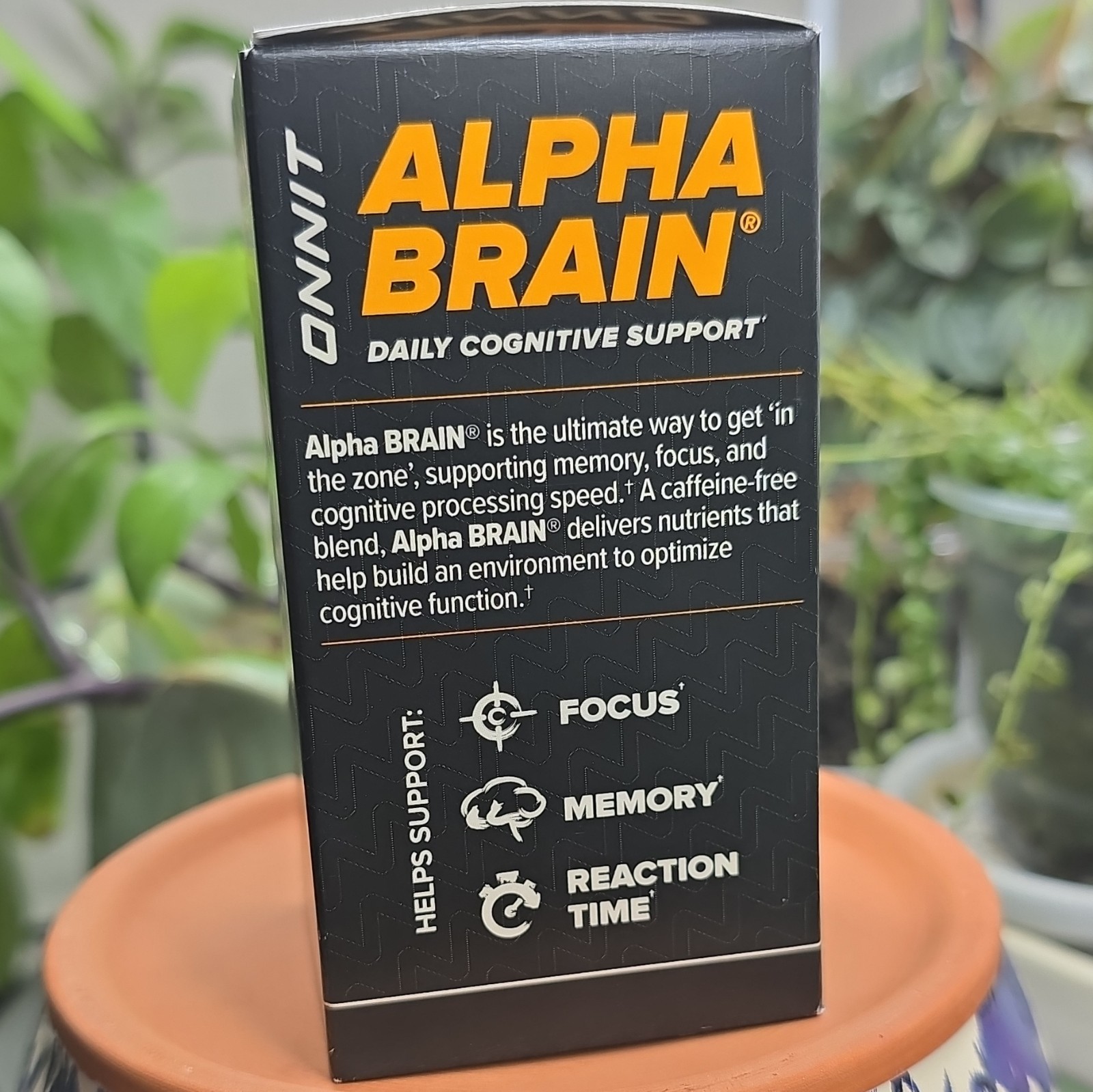 Alpha Brain Dietary Supplement 30 Capsules – Sealed Bottle – New Unopened