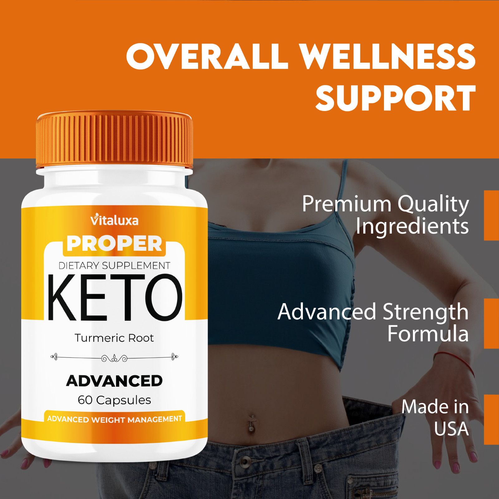 (3 Pack) Proper Keto Pills, Supplement for Weight Loss Support (180 Capsules)